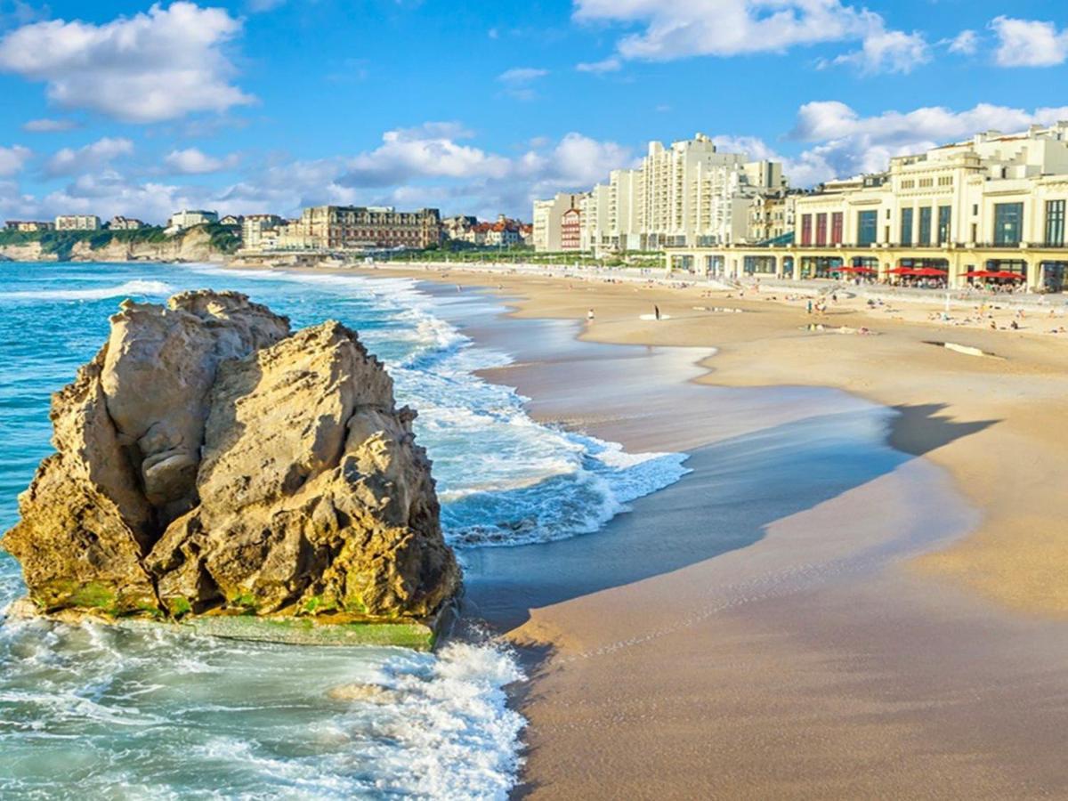 Spacieux Studio A Biarritz, Proche Commerces Et Plage - Fr-1-3-541 Bagian luar foto